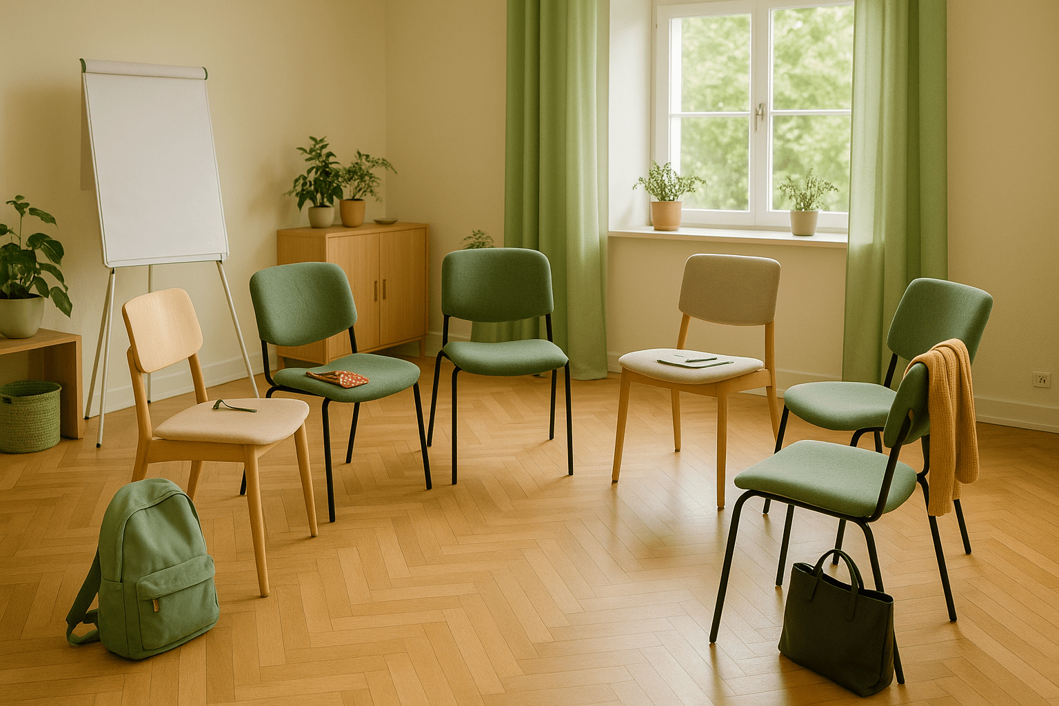 Seminarraum Gruppentraining Resilienz & Körper München